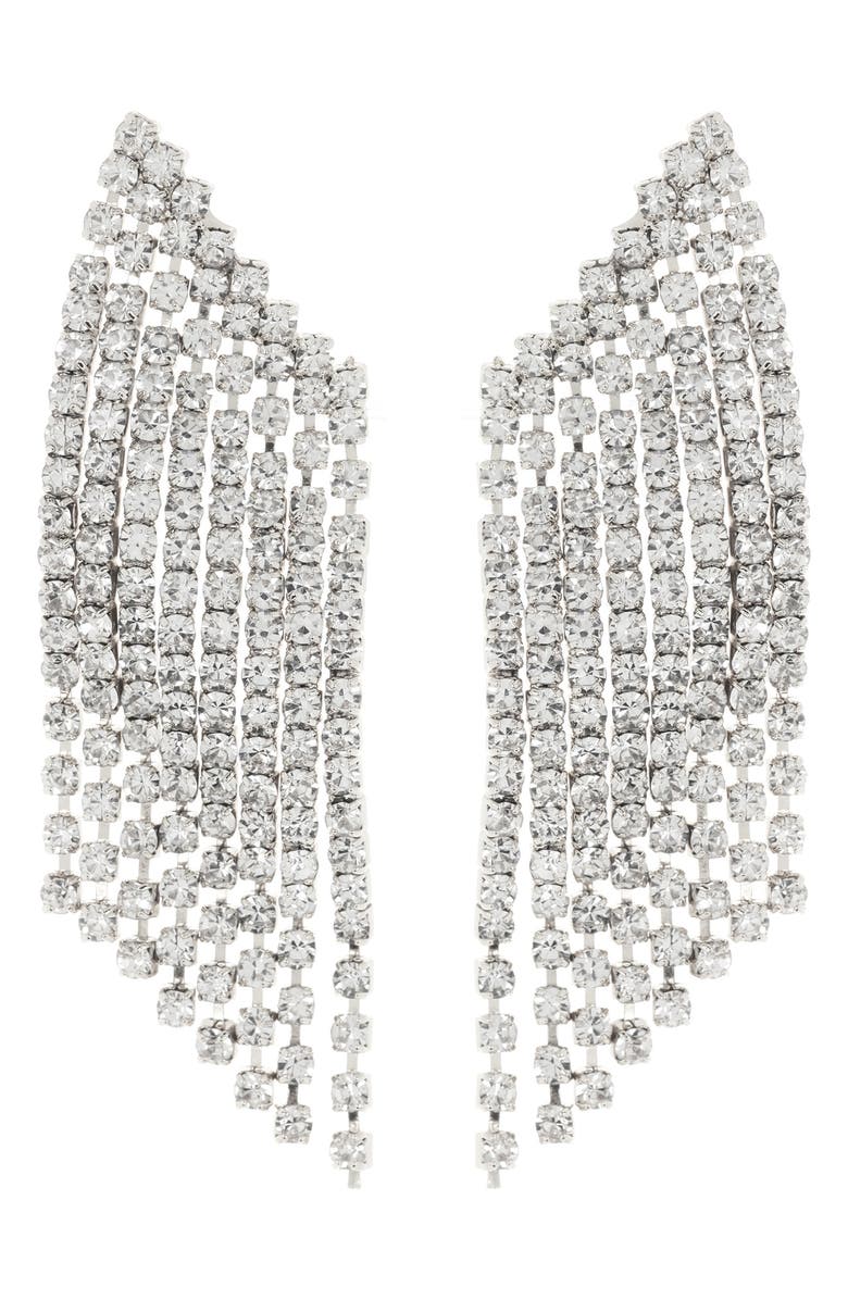 Cara Waterfall Fringe Earrings, Main, color, 