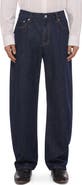 Helmut Lang Saddle High Waist Relaxed Wide Leg Jeans