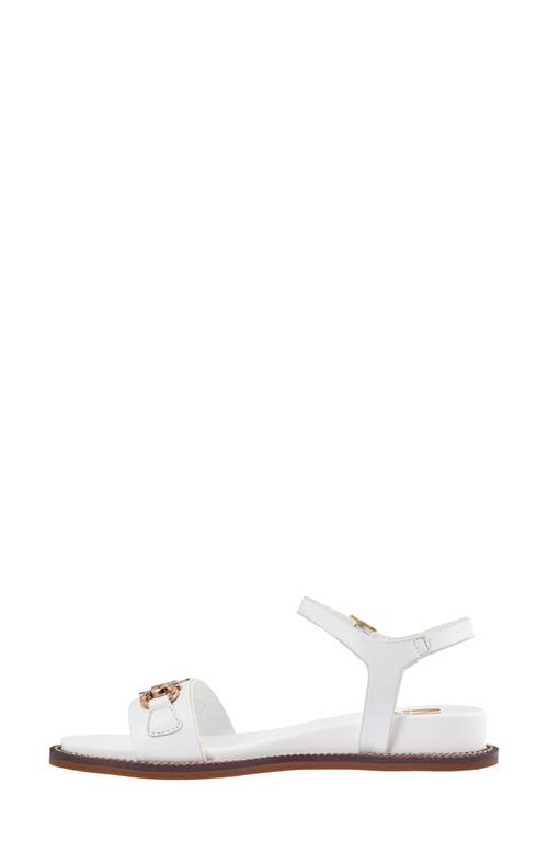 Ninety Union Women's Madison Flat Sandals In White