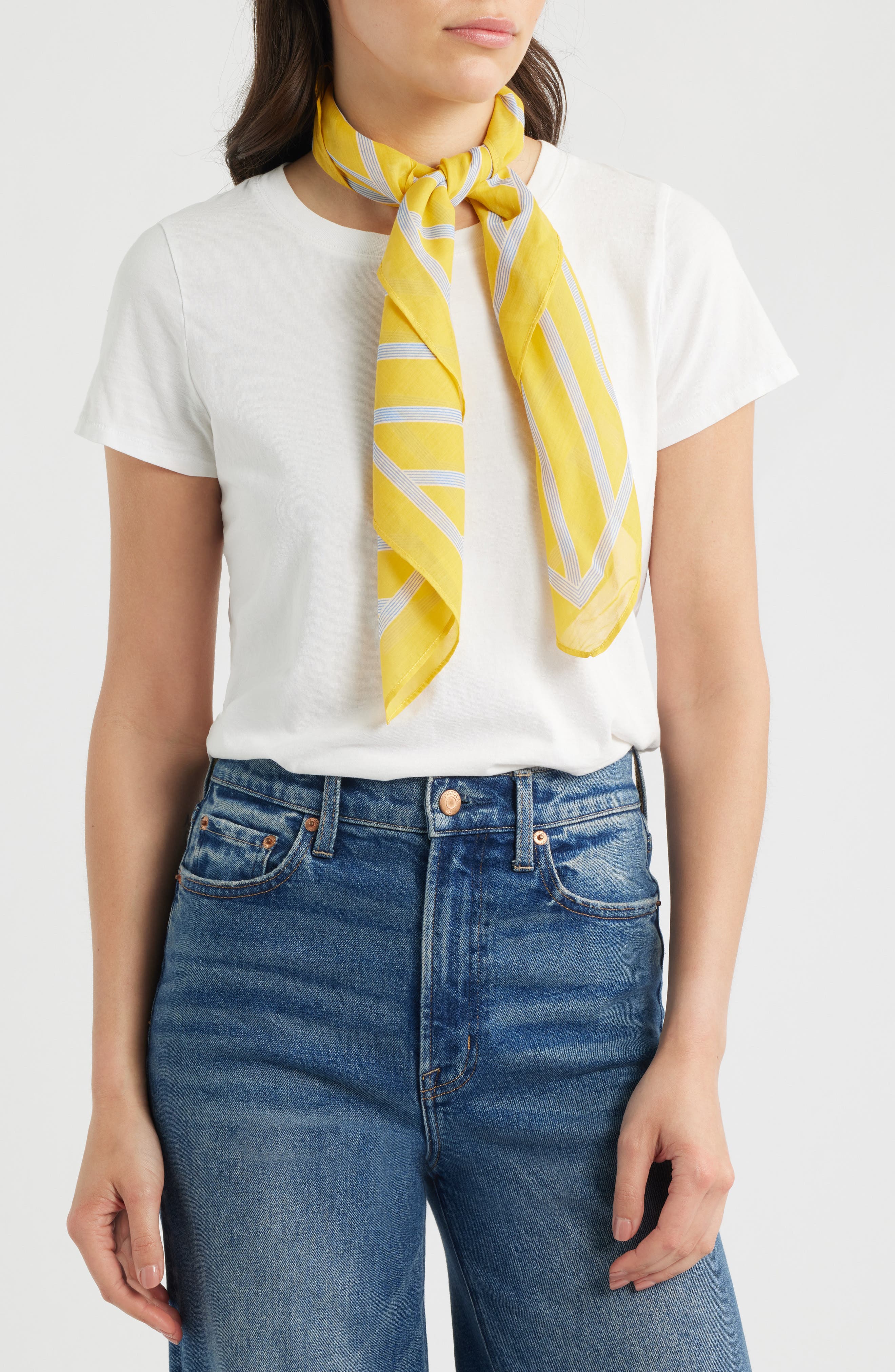 SPORTY POP STRIPE CHAMOMILE