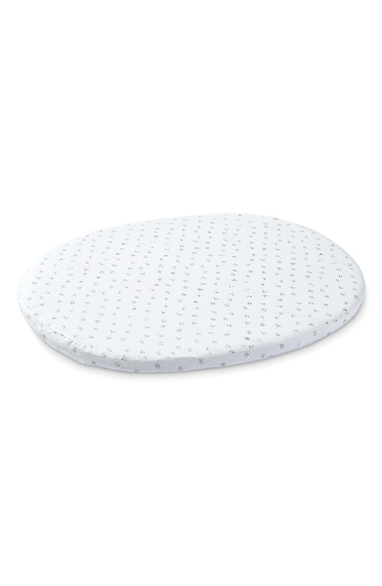 Stokke x Pehr Sleepi Mini Organic Cotton Fitted Sheet, Main, color, 