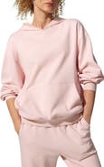 Lilysilk SILKERRY Oversized Seamflow Douceur Stand Collar with Half-Zip Hoodie