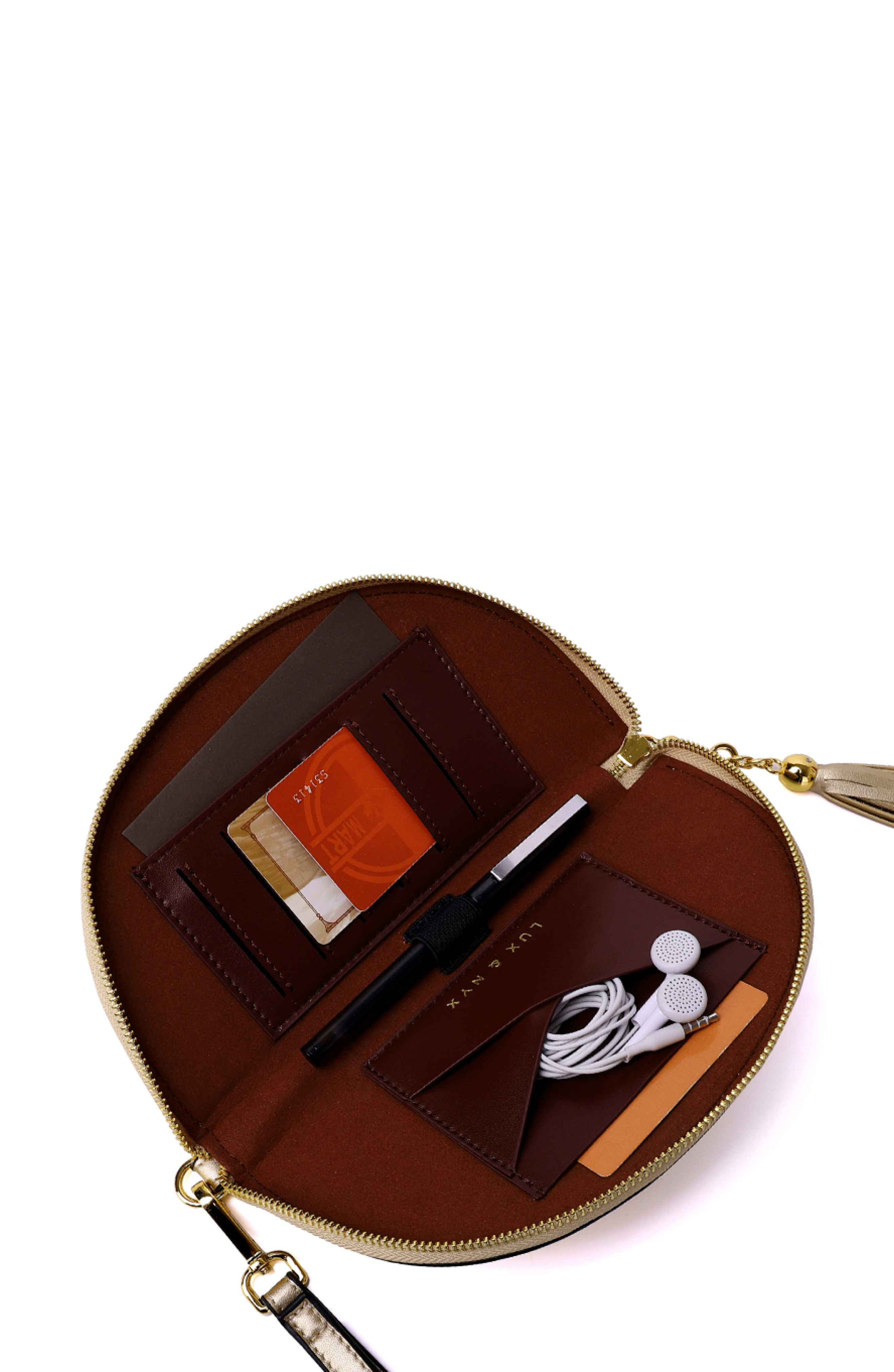 Lux and Nyx Fan Cellphone Wristlet Wallet, Alternate, color, 