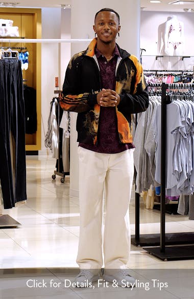Allover Print 3-Stripes Track Jacket