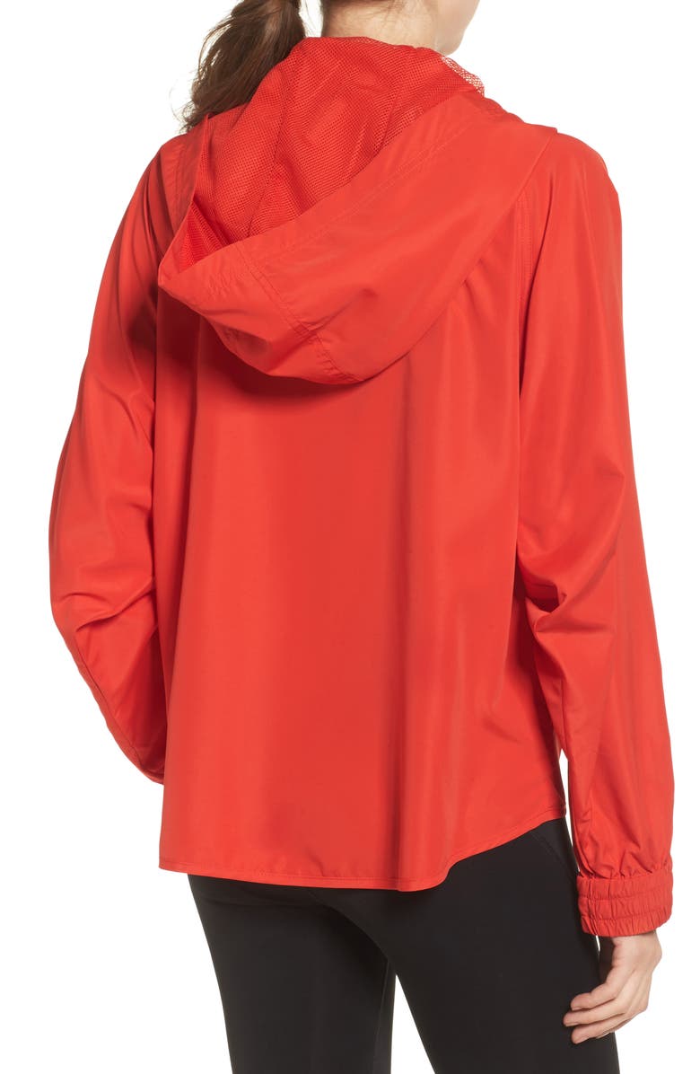 IVY PARK<sup>®</sup> Logo Zip Waterproof Jacket, Alternate, color, 