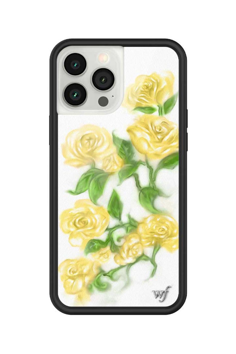 Yellow Roses iPhone Case, Alternate, color, Yellow