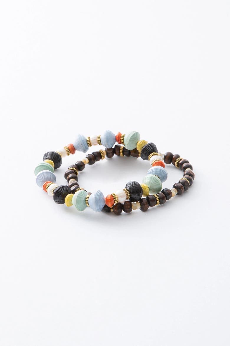 Ubuntu Bracelet Set, Main, color, Multi