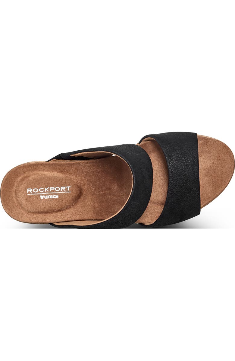 Rockport Briah II Platform Wedge Sandal, Alternate, color, Black