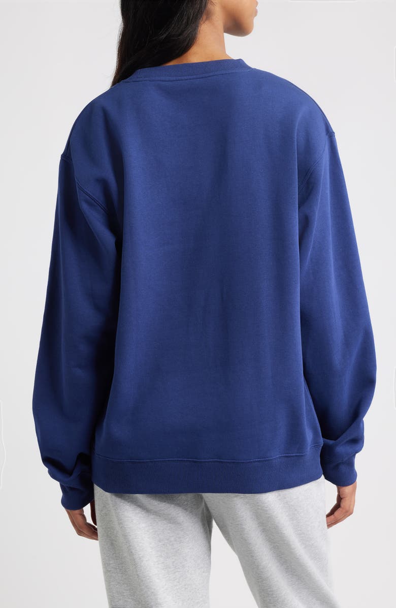 GOLDEN HOUR Love You Heart Graphic Sweatshirt, Alternate, color, Medieval Blue