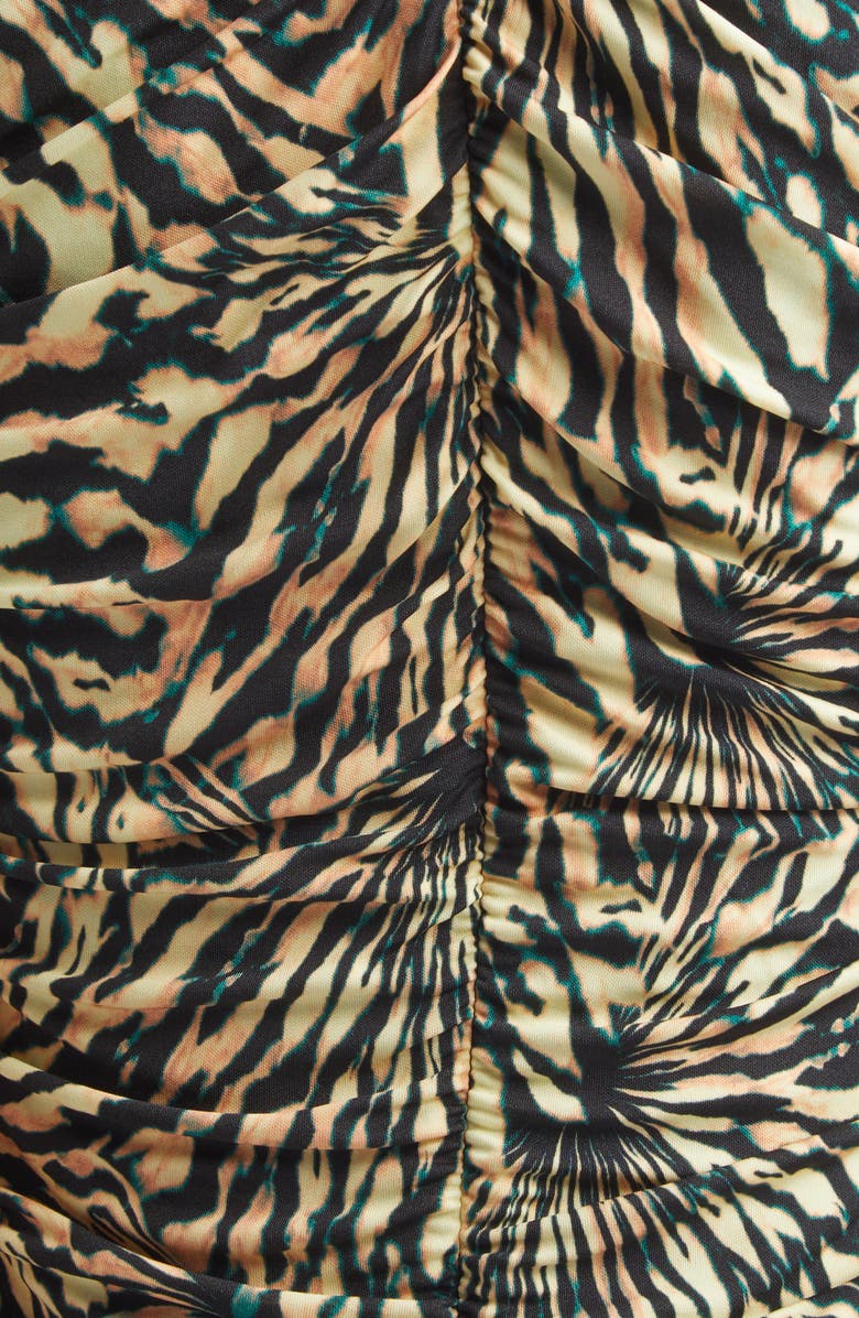 Ulla Johnson Annie Print Jersey Top, Alternate, color, Celestite