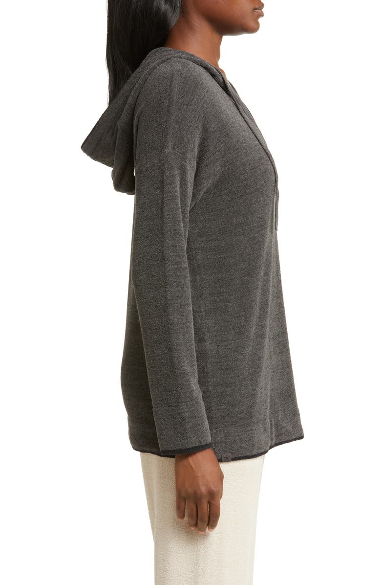 Barefoot Dreams<sup>®</sup> CozyChic Ultra Lite<sup>®</sup> Tipped Contrast Hoodie, Alternate, color, 
