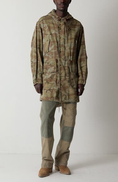 【値下げ】RRL DOUBLE RL チノ　パッチワーク ミリタリー Double RL Flat Front Rip & Repair Cotton Twill Field Chinos