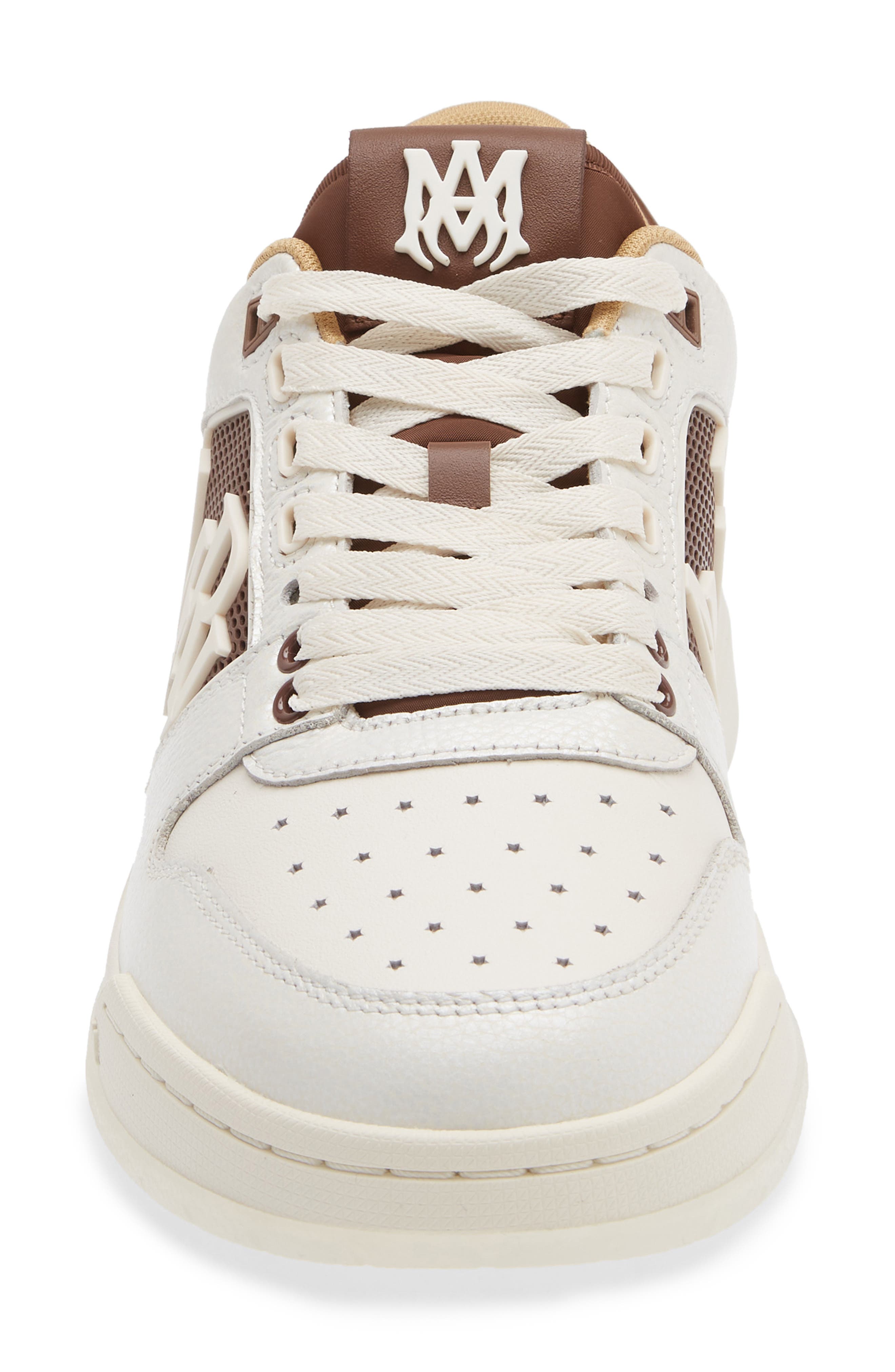 AMIRI Pebbled Classic Low Top Sneaker, Alternate, color, Tobacco
