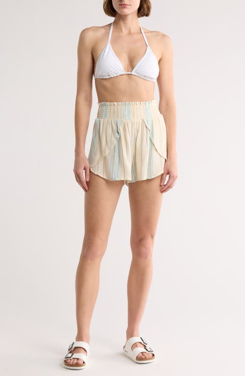 V-Neck Hardware One-Piece Swimsuit