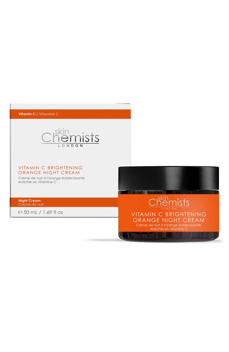 SKINCHEMISTS Vitamin C Brightening Orange Night Cream, Alternate, color, 
