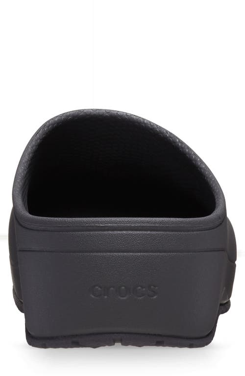 Crocs Classic Quiet Clog In Black Sand