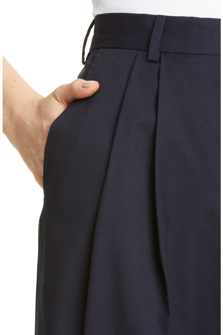 Partan Cotton & Wool Shorts, Alternate, color, 509-NAVY