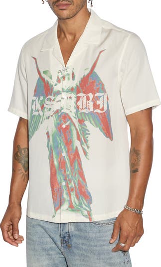 Angelik Resort Tencel<sup>®</sup> Lyocell Camp Shirt