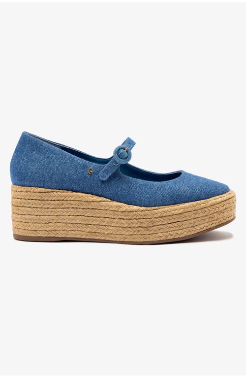 Larroude Larroudé Blair Flatform In Blue