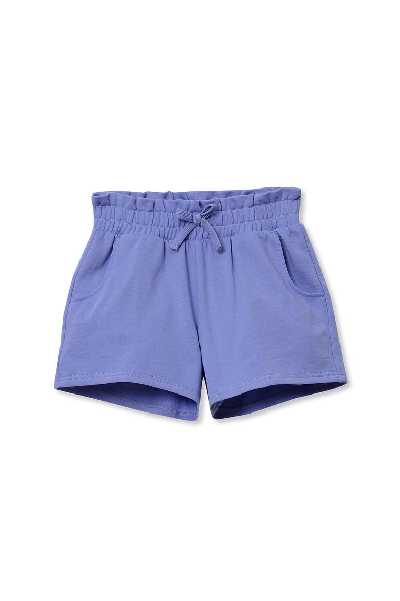 Girls French Terry Shorts, Main, color, Pale Purple Iris