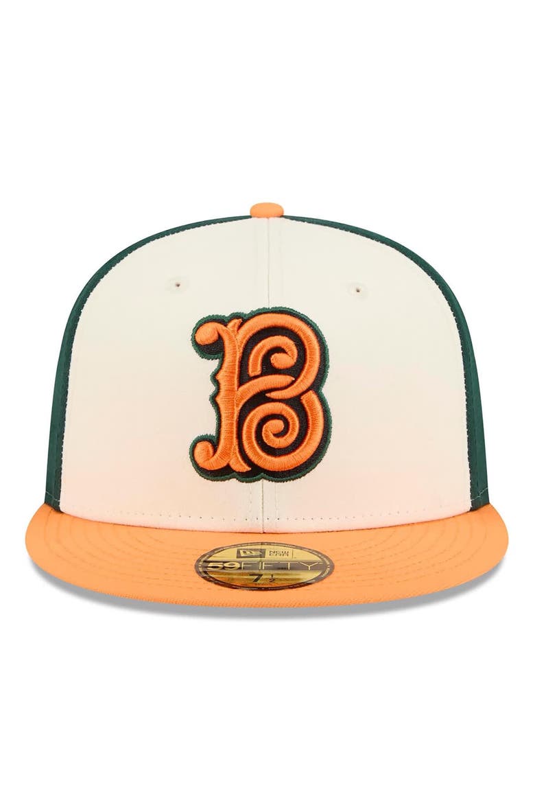 Men's New Era Cream/Orange Baltimore Orioles 2026 City Connect 59FIFTY Fitted Hat, Alternate, color, Cream