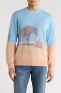 ONE OF THESE DAYS So Far Away Printed Sweater