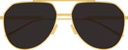 Bottega Veneta 60mm Pilot Sunglasses
