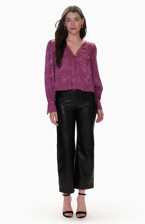 Audrey Jacquard Blouse