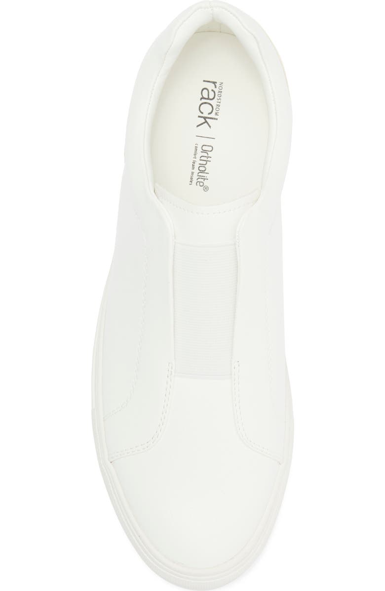 NORDSTROM RACK Alton Slip-On Sneaker, Alternate, color, White