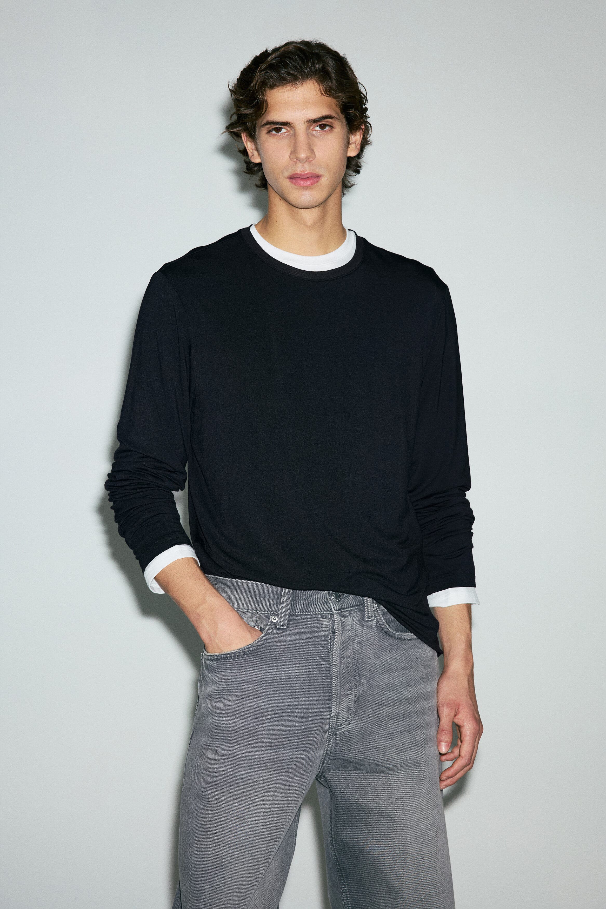 Warming Regular Fit Long-sleeved T-shirt - image 2