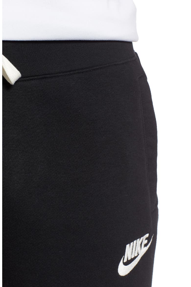 Heritage Knit Shorts, Alternate, color, BLACK/ SAIL