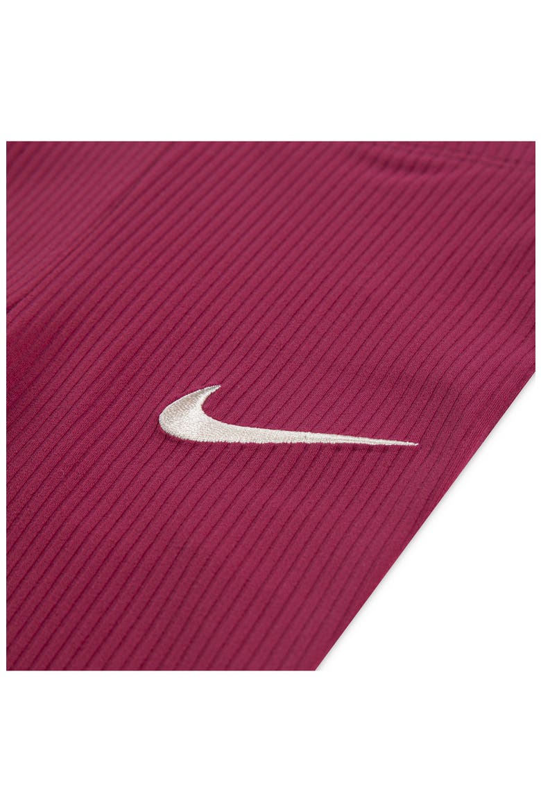 Just Do It Sweatshirt & Rib Leggings Set, Alternate, color, SWEET BEET