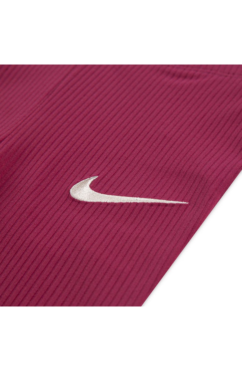 Nike Just Do It Sweatshirt & Rib Leggings Set, Alternate, color, Sweet Beet