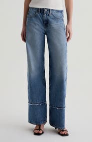 AG Adria Low Rise Baggy Wide Leg Jeans