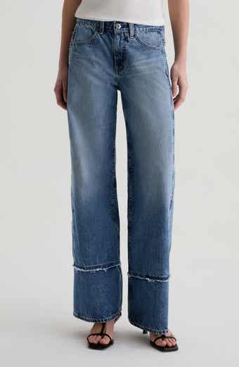 AG Adria Low Rise Baggy Wide Leg Jeans