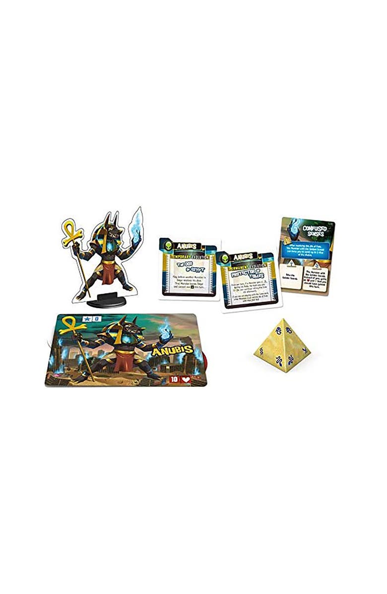 IELLO King Of Tokyo Monster Pack #3 Anubis Expansion Pack, Alternate, color, Multicolored