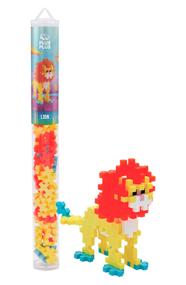 Plus-Plus USA Lion 70-Piece Puzzle Set, Main, color,