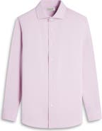 Bugatchi Devon Micro Houndstooth OoohCotton® Button-Up Shirt