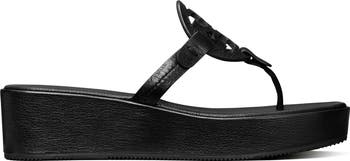 Miller Platform Wedge Thong Sandal
