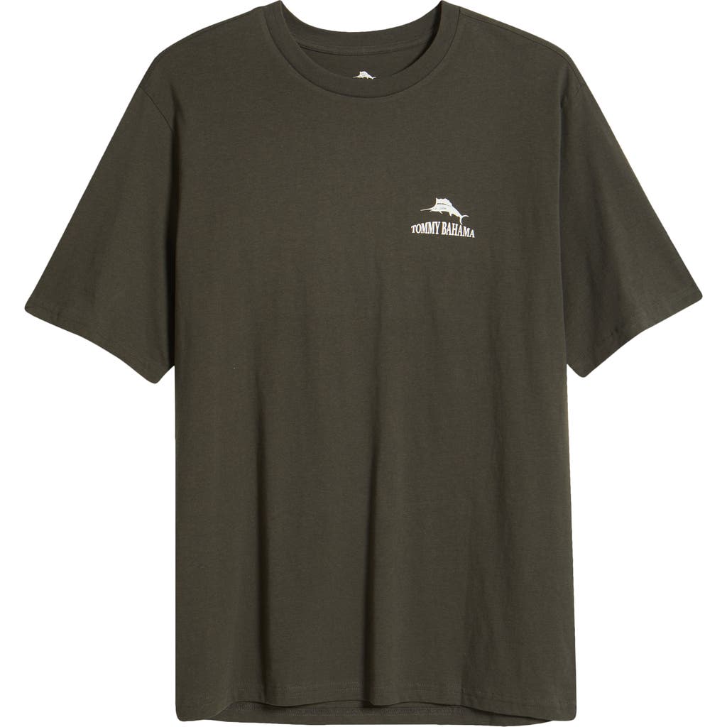 Tommy Bahama Crack 'Em Up Cotton Graphic T-Shirt in Coal