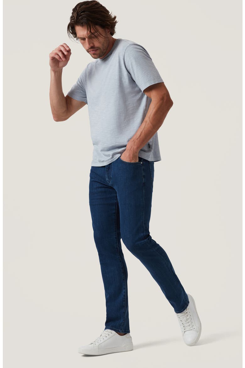 Courage Straight Leg Jeans, Alternate, color, NIGHT BLUE URBAN