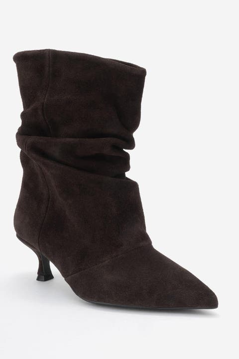Balei Leather Pointed Toe Boot (Women)