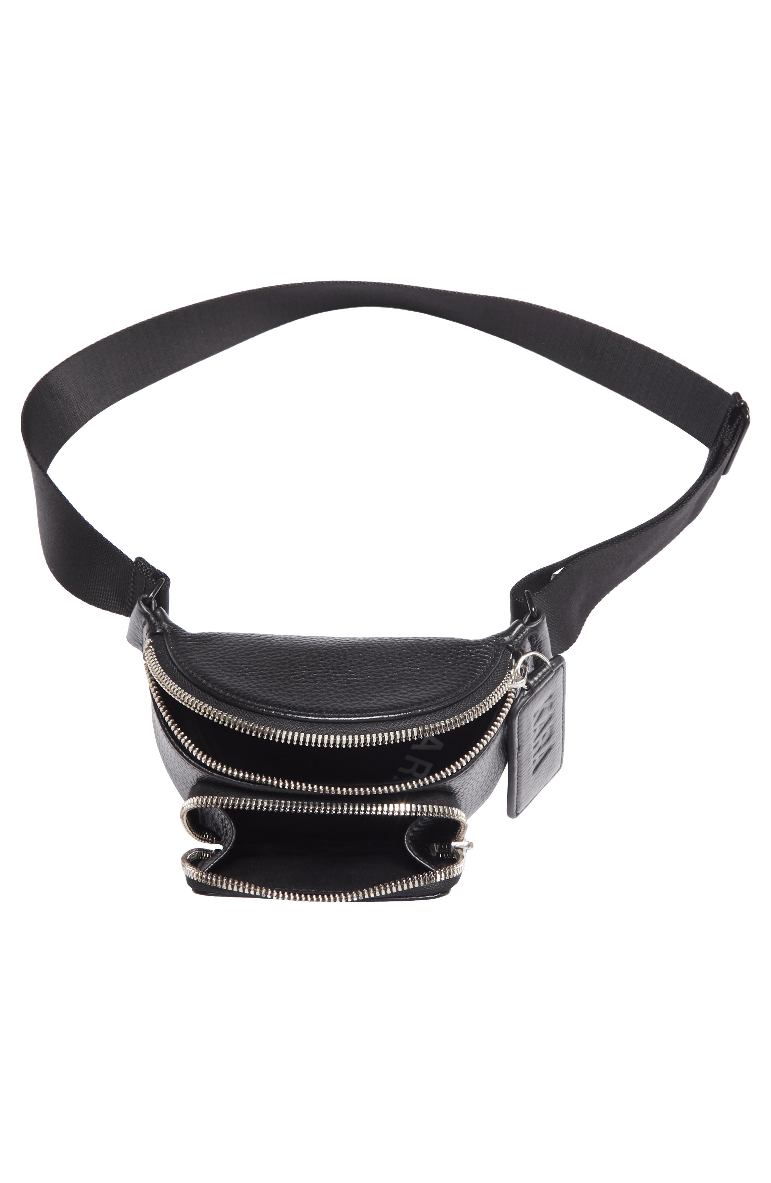 Kara Leather Bum Bag, Alternate, color, 