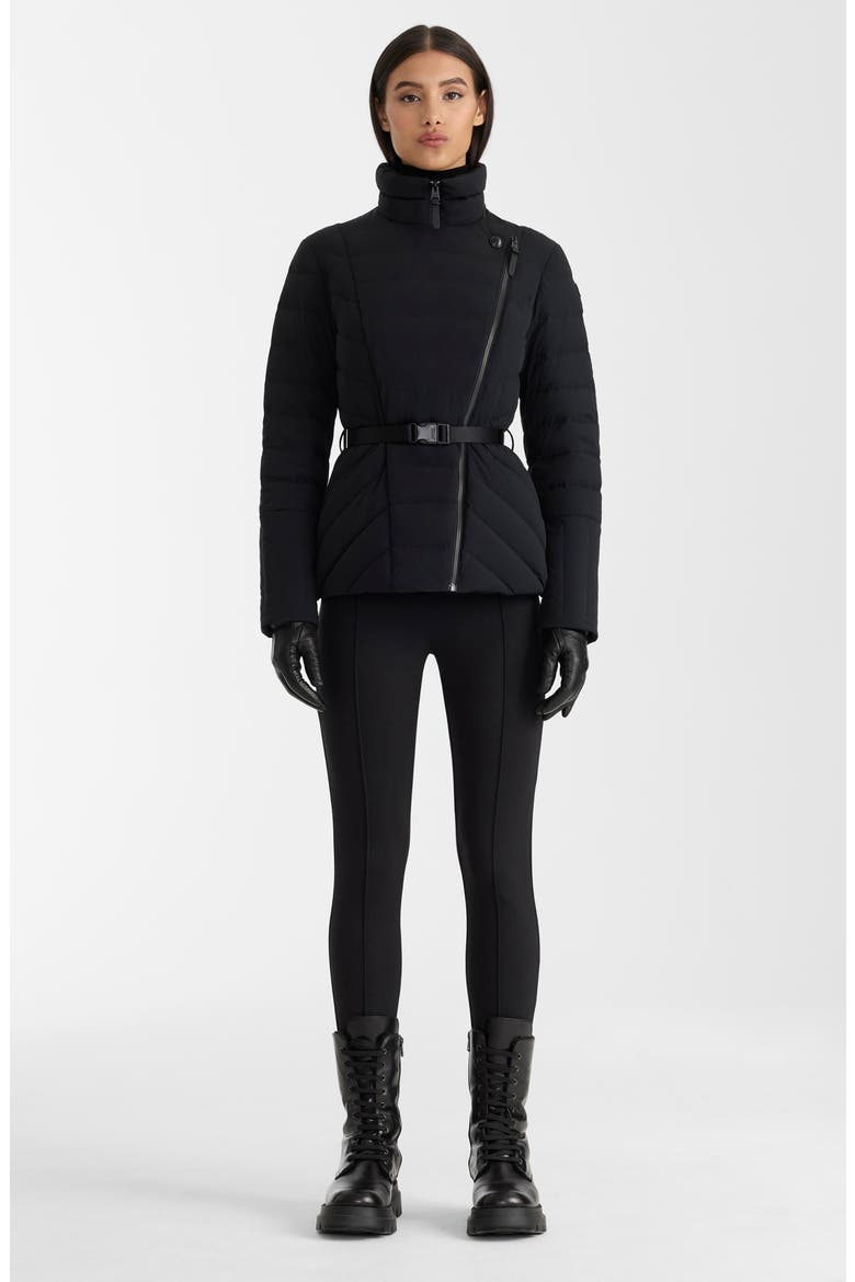 Eshe Recycled Down Puffer Jacket, Alternate, color, BLACK