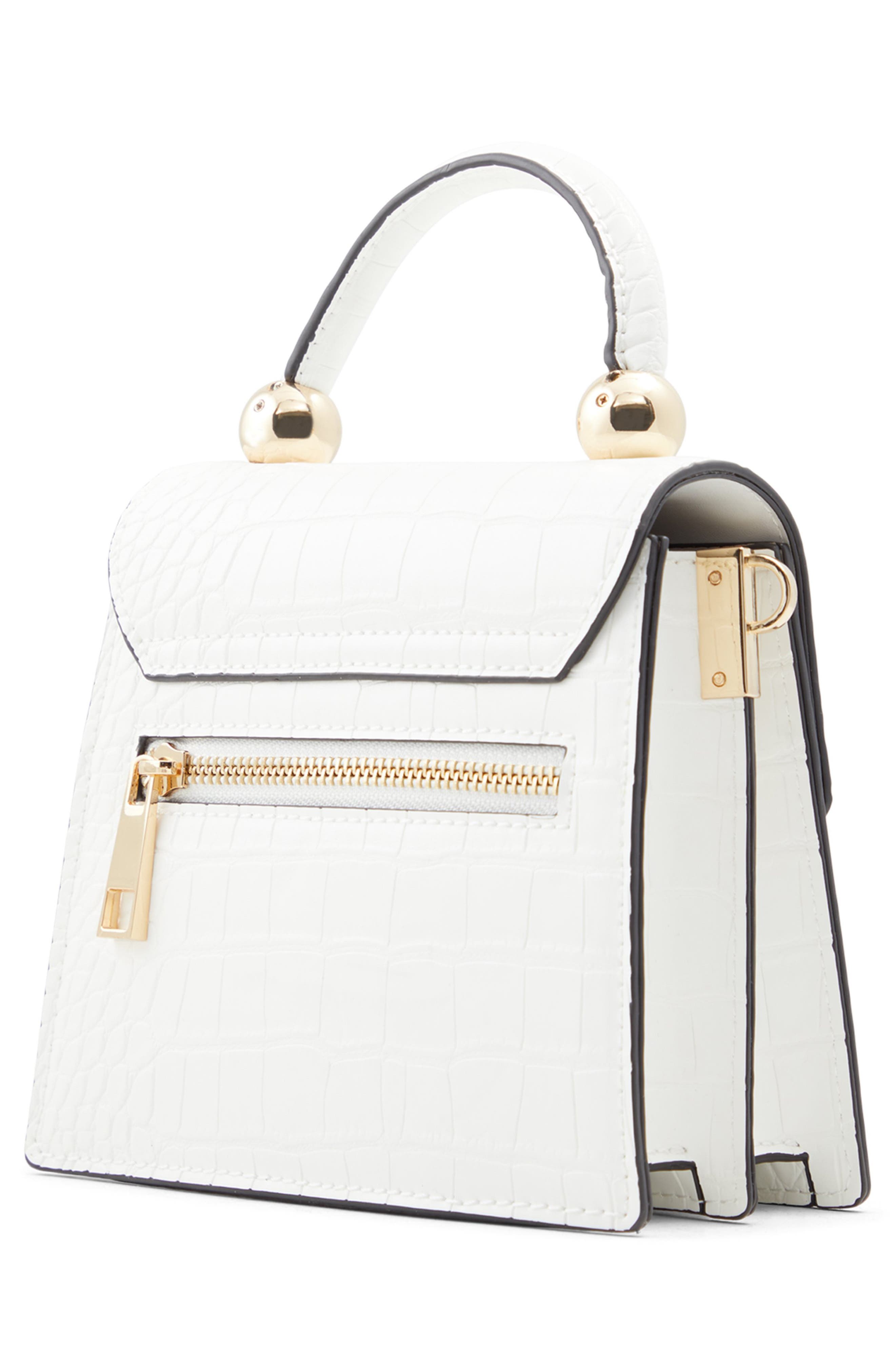 ALDO Triewiel Faux Leather Handbag, Alternate, color, 