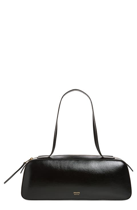 Simona Leather Shoulder Bag