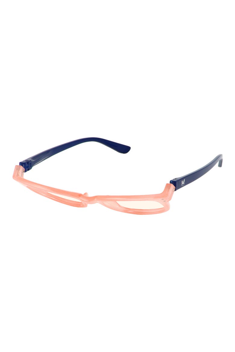 The Anna 49mm Reading Glasses, Alternate, color, ROSE/ NAVY