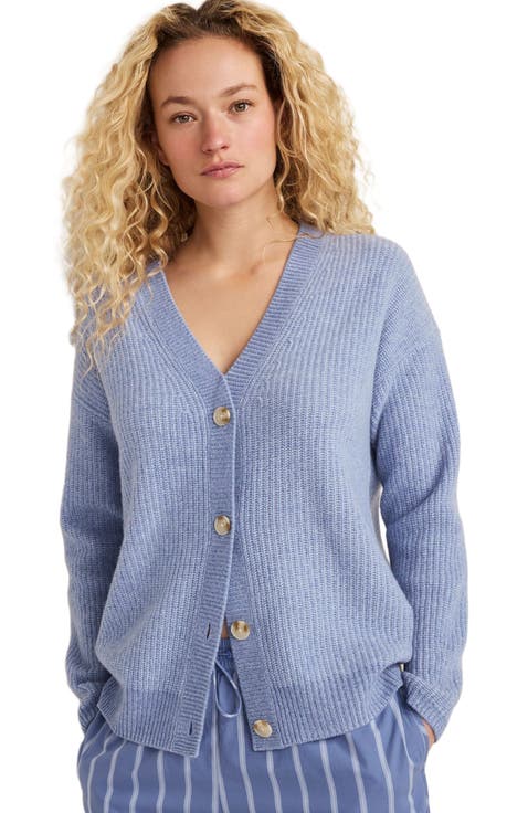 Cashmere Shaker Stitch Cardigan