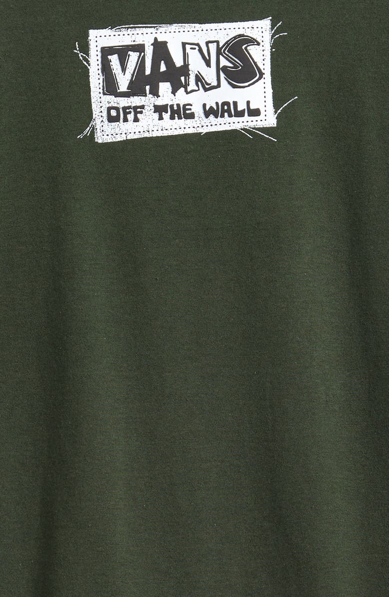 Vans Kids' DIY FX Logo Graphic T-Shirt, Alternate, color, Dried Kelp