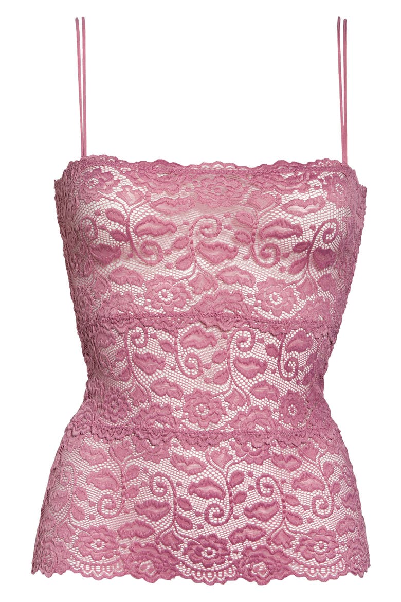 Intimates Margo Lace Camisole, Alternate, color, AQUARIUS